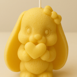 Mini Mira, Bunny Shaped Candle