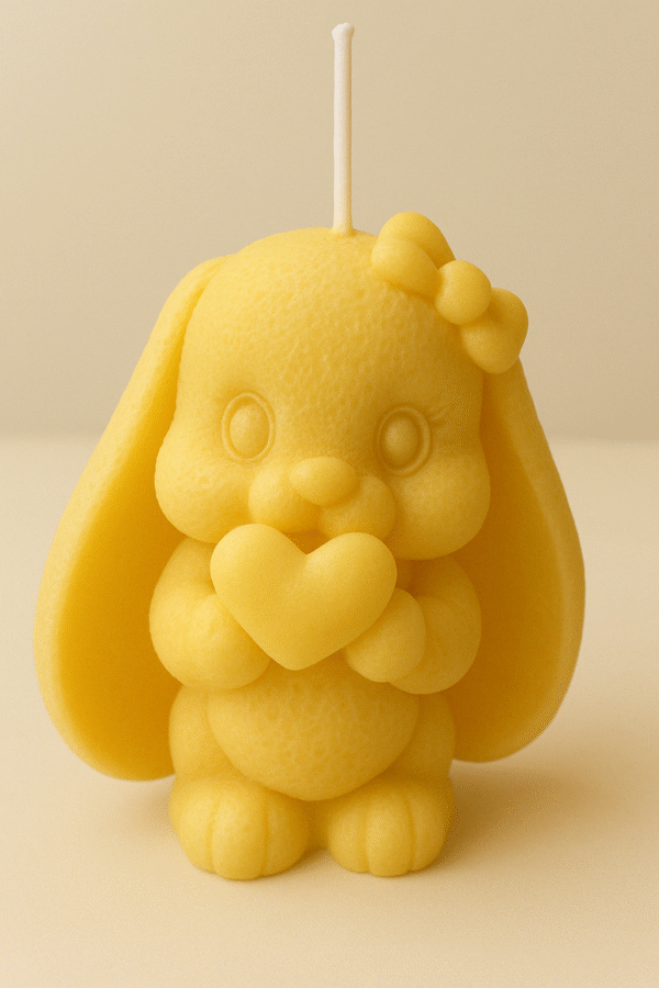 Mini Mira, Bunny Shaped Candle
