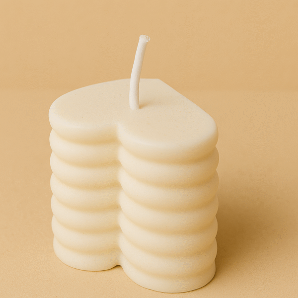 Pure Heart, Unscented Candle - Image 2