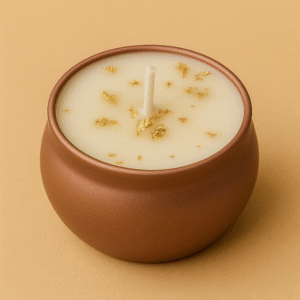 Golden Calm, Unscented Tin Candle