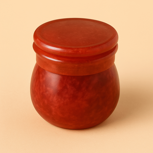 Crimson Glow, Multipurpose Resin Jar