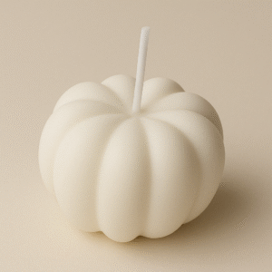 Pastel Pumpkin Candles