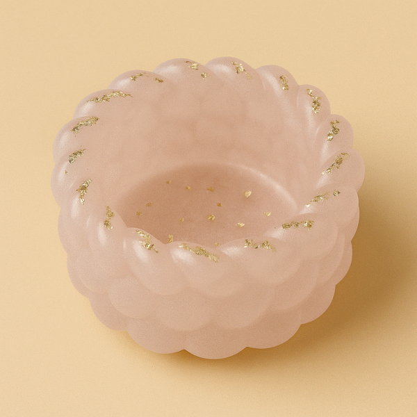 Rose Glimmer, Tea Light Candle Holder - Image 2