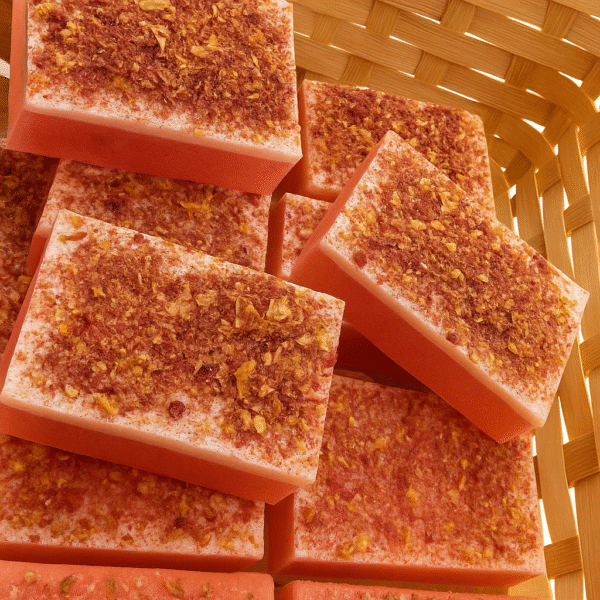 Organic Rose Soap Bar (Face & Body) - Image 2