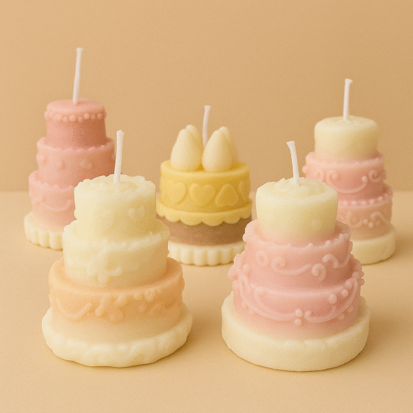 Mini Birthday Bliss Candles – Set of 3 - Image 2