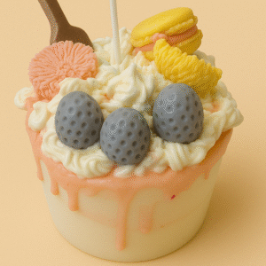Berry Bliss Dessert Birthday Candle (Large)