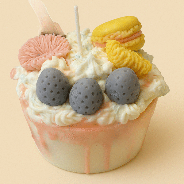 Berry Bliss Dessert Birthday Candle (Large) - Image 2
