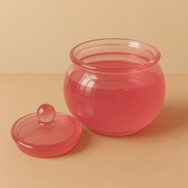 Rosy Glimmer Jar - Image 2
