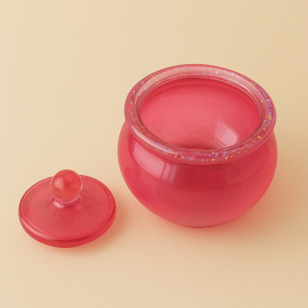 Rosy Glimmer Jar - Image 3