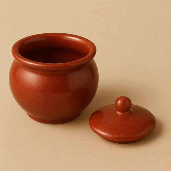 Burnished Copper Jar - Image 2