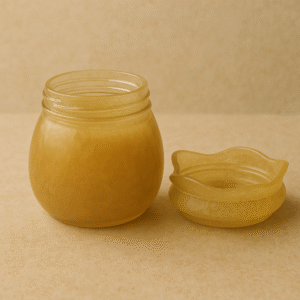 Golden Honey Pot Resin Jar