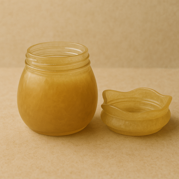 Golden Honey Pot Resin Jar